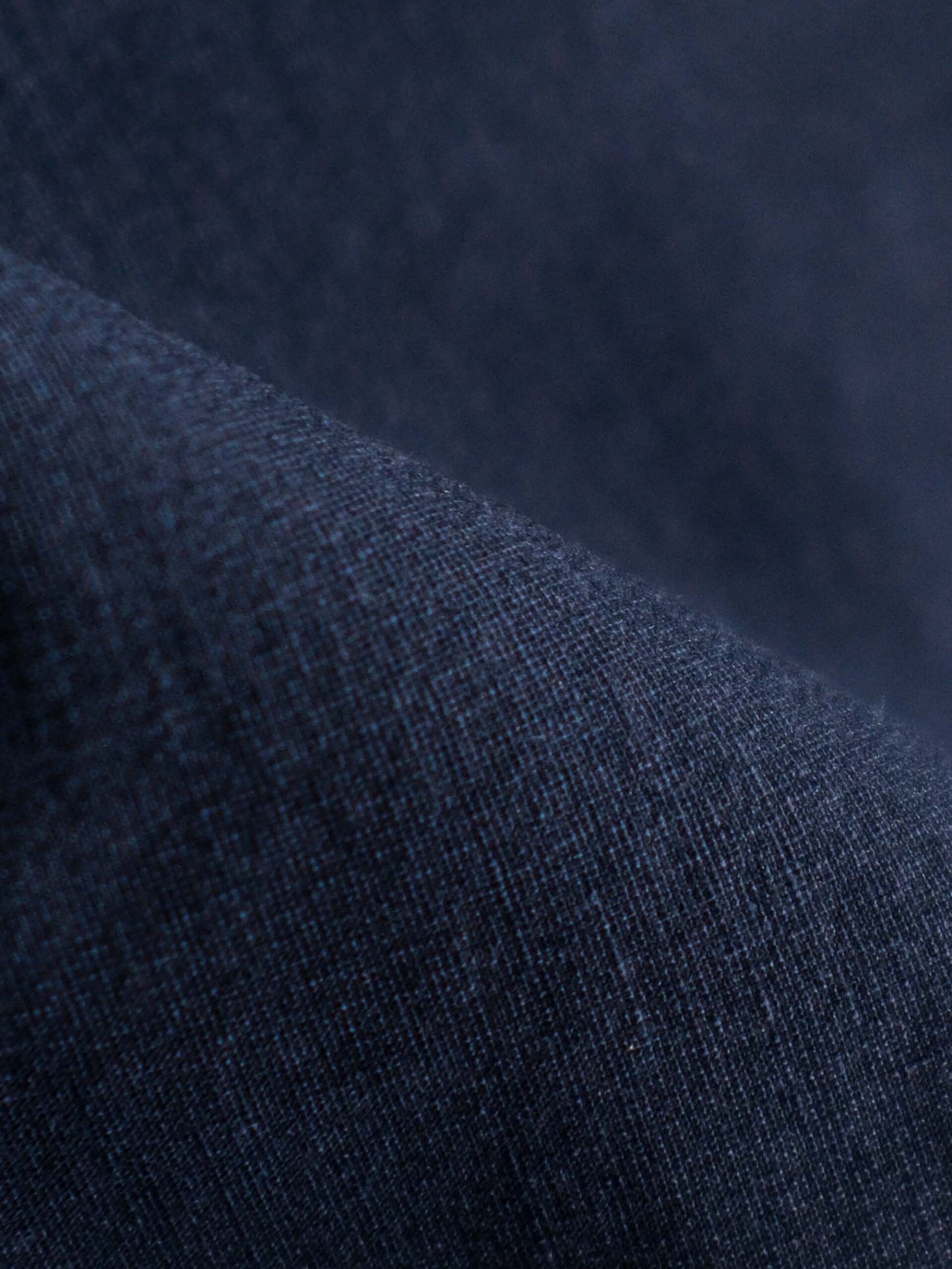 2WAY STRETCH COOLMAX RAMIE BLEND SLIM BUSINESS SHIRT (K8184601) - Image 12