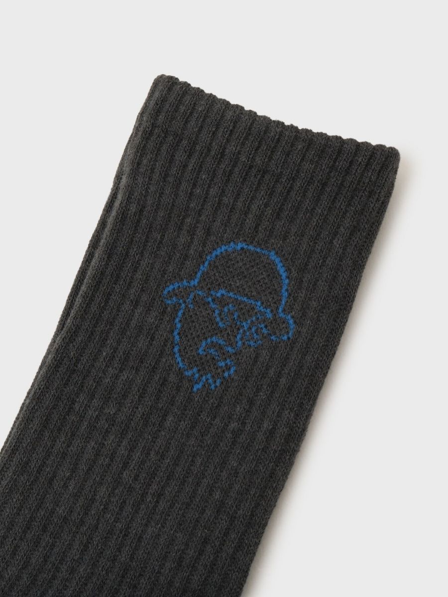 BICOLOR PILE SOCKS (07007733) *ECS - Image 3