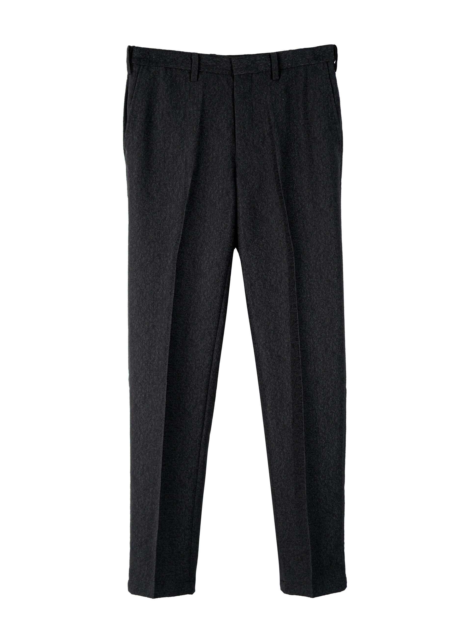 LINEN-LIKE STRETCH JACQUARD BUSINESS PANTS (K8174602) *ECS - Image 7