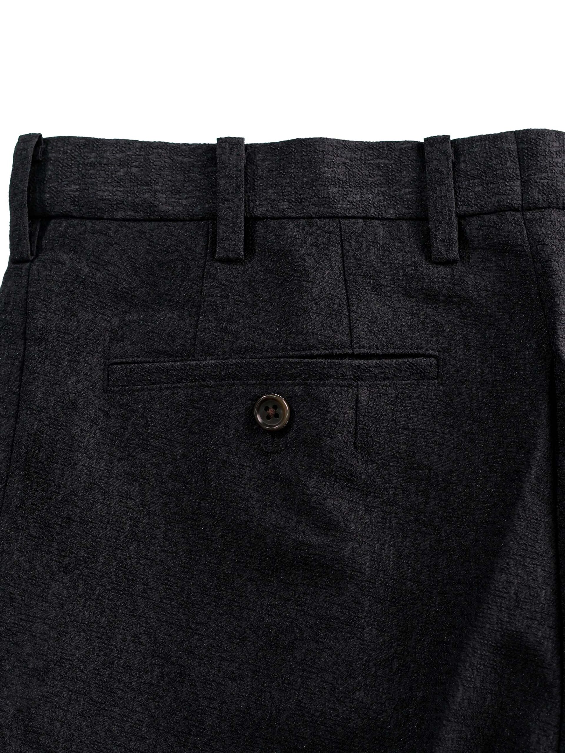 LINEN-LIKE STRETCH JACQUARD BUSINESS PANTS (K8174602) *ECS - Image 9