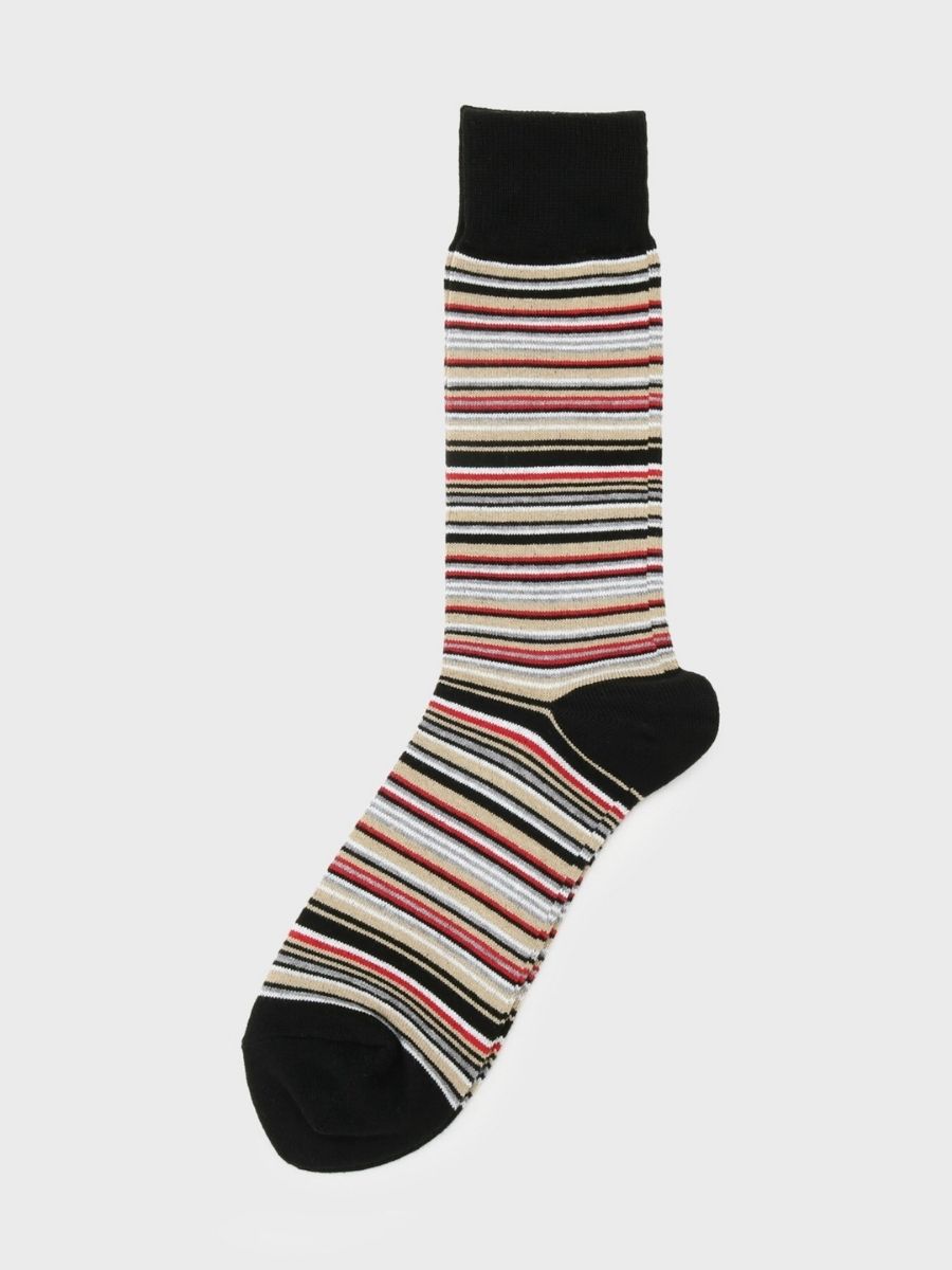 BOWLER HAT LABEL WALKER MULTI STRIPE SOCKS (93101710) - Image 6