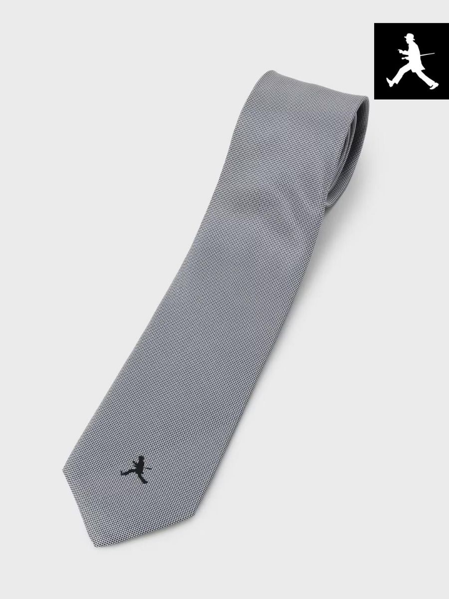 MIJ BOWLER HAT LABEL WALKER NARROW TIE (93101160) - Image 9