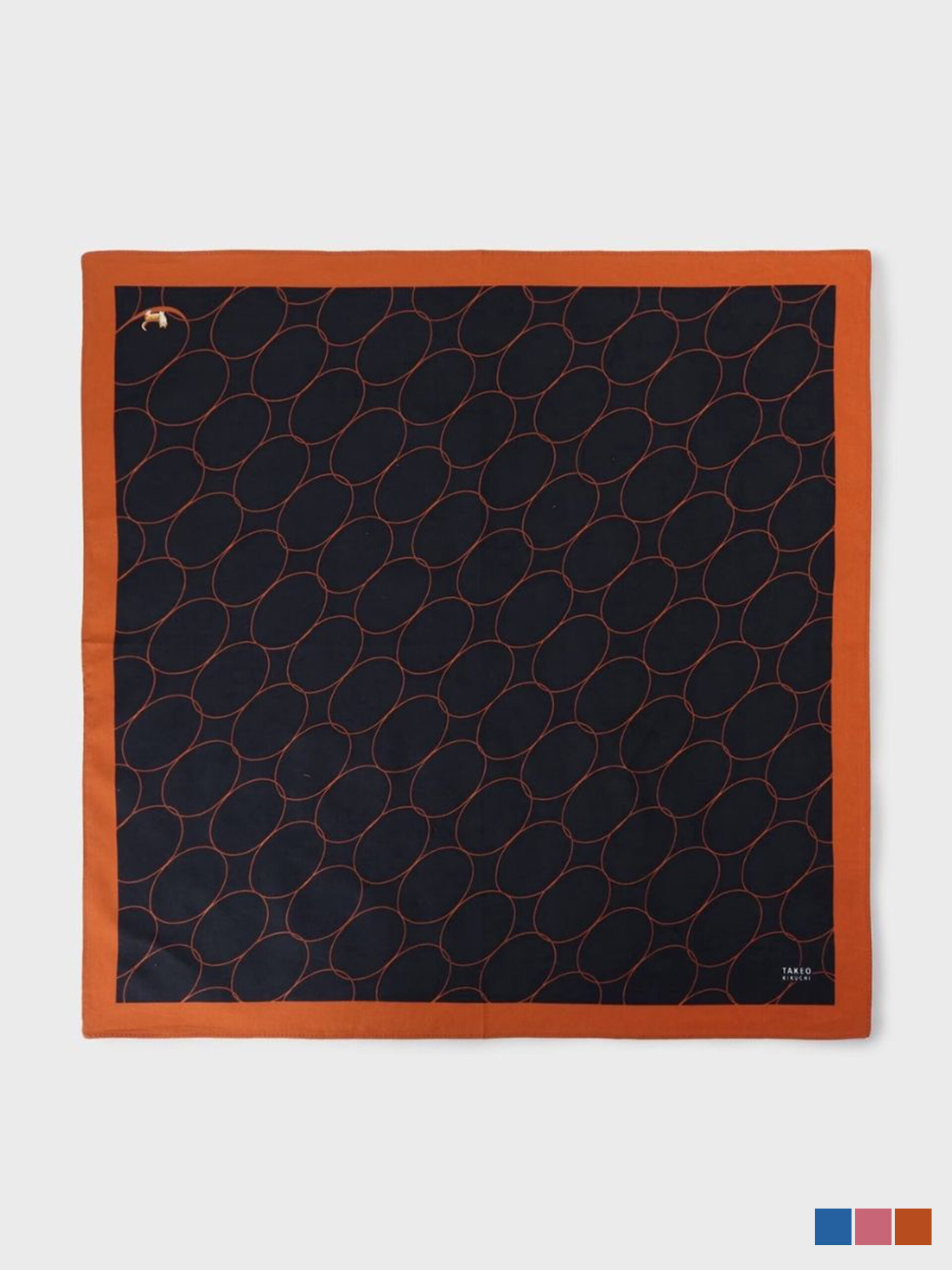 MIJ CAT PATTERN HANDKERCHIEF (07007917)