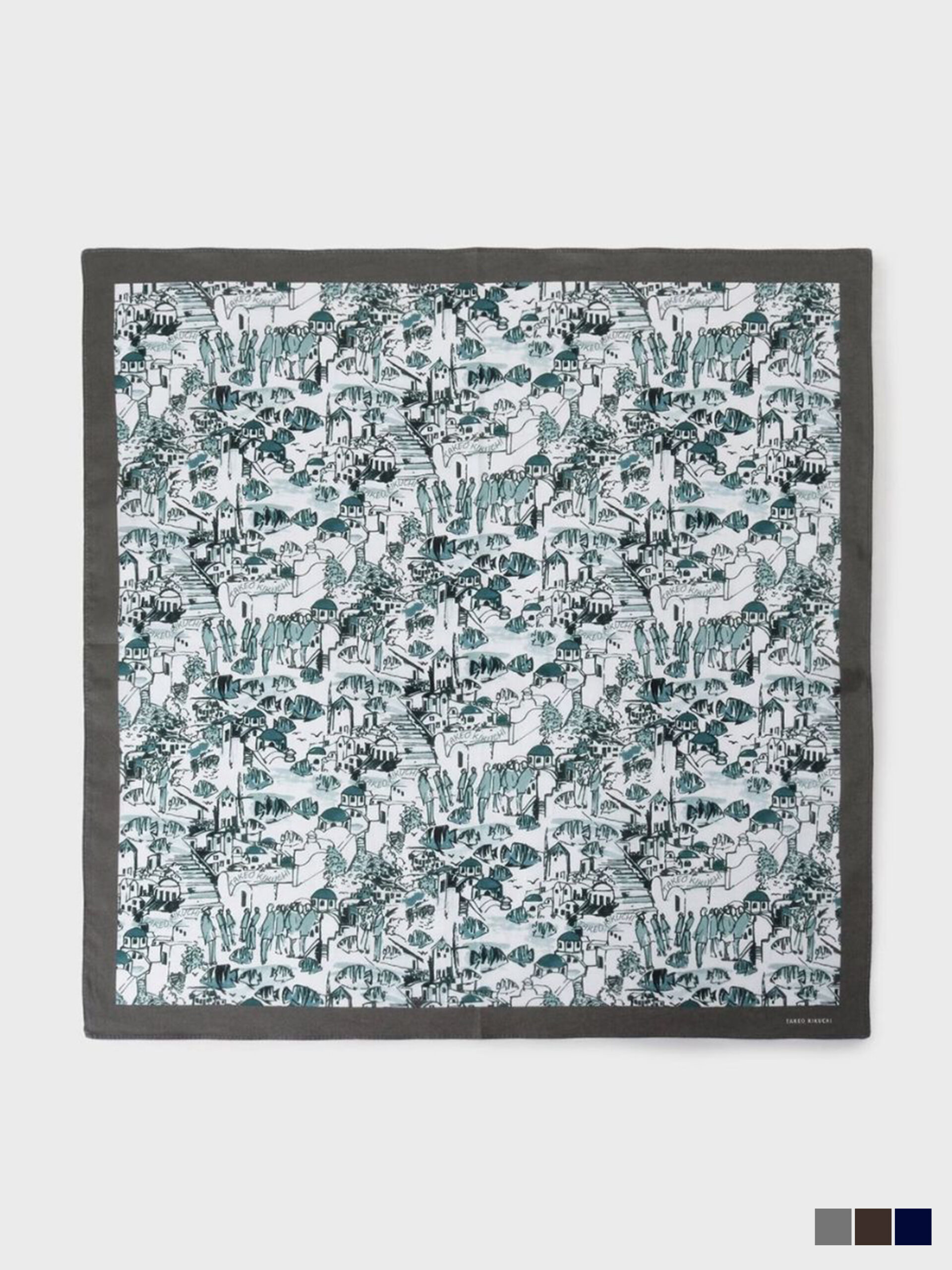 MIJ RESORT PATTERN HANDKERCHIEF (07007915)