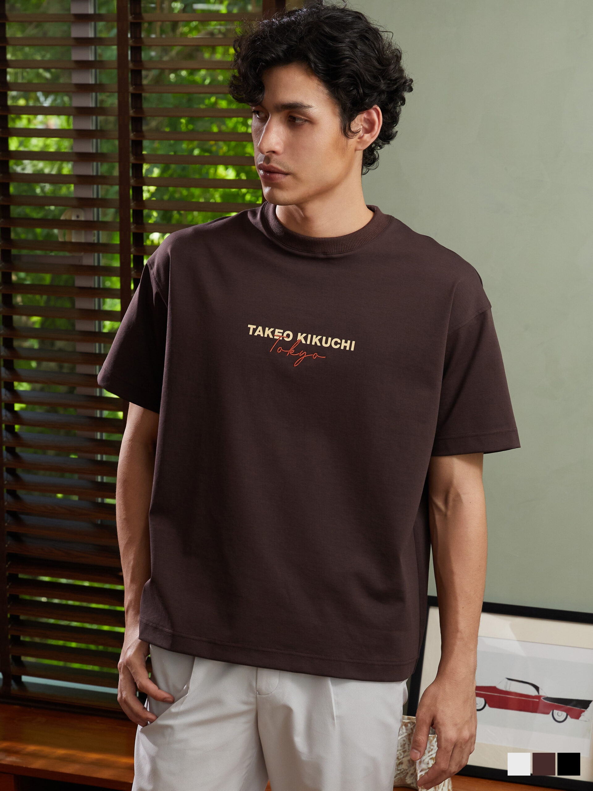 UV CUT EMBROIDERED TOKYO LOGO T-SHIRT (K8135999)