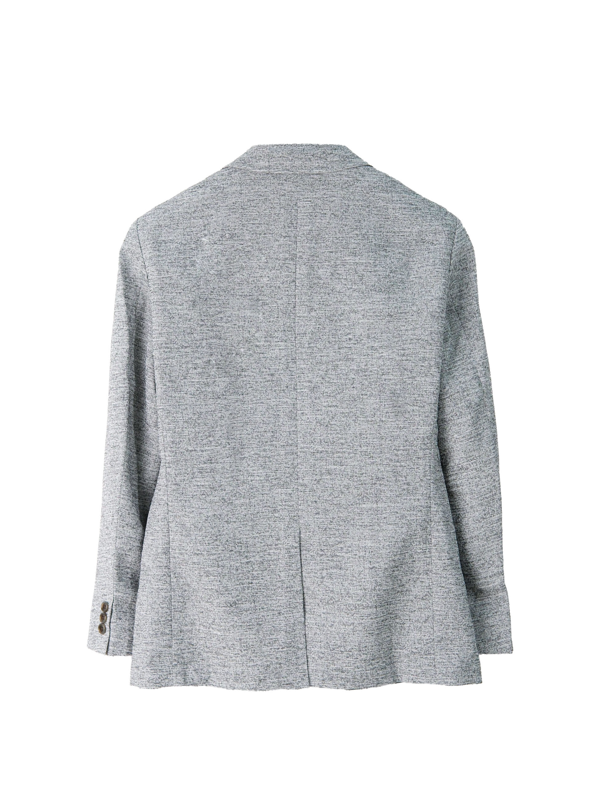 LINEN-LIKE STRETCH JACQUARD SUIT JACKET (K8144601) *ECS - Image 9