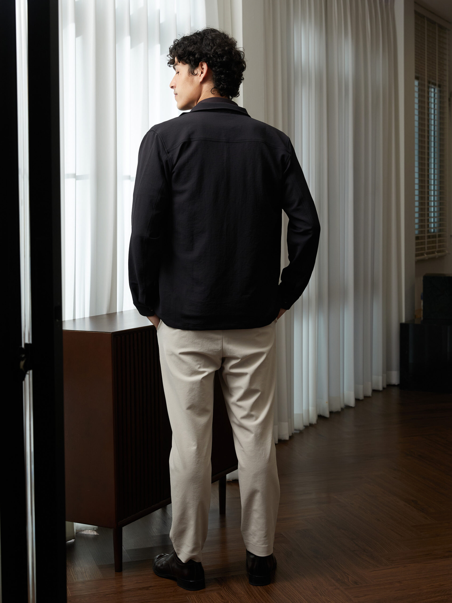 FUNCTIONAL AND STRETCH COLLAR JACKET (K8145999) - Image 3