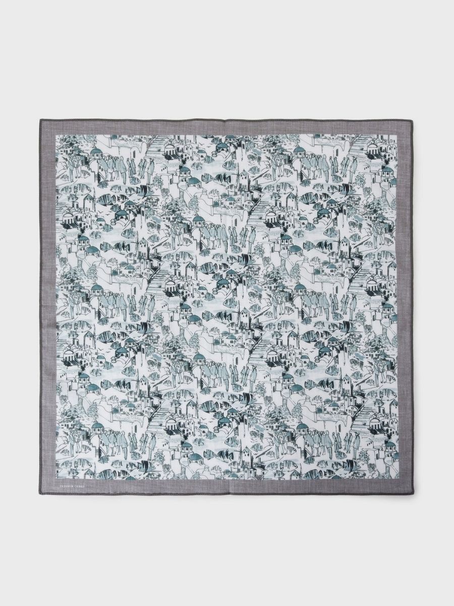 MIJ RESORT PATTERN HANDKERCHIEF (07007915) - Image 4