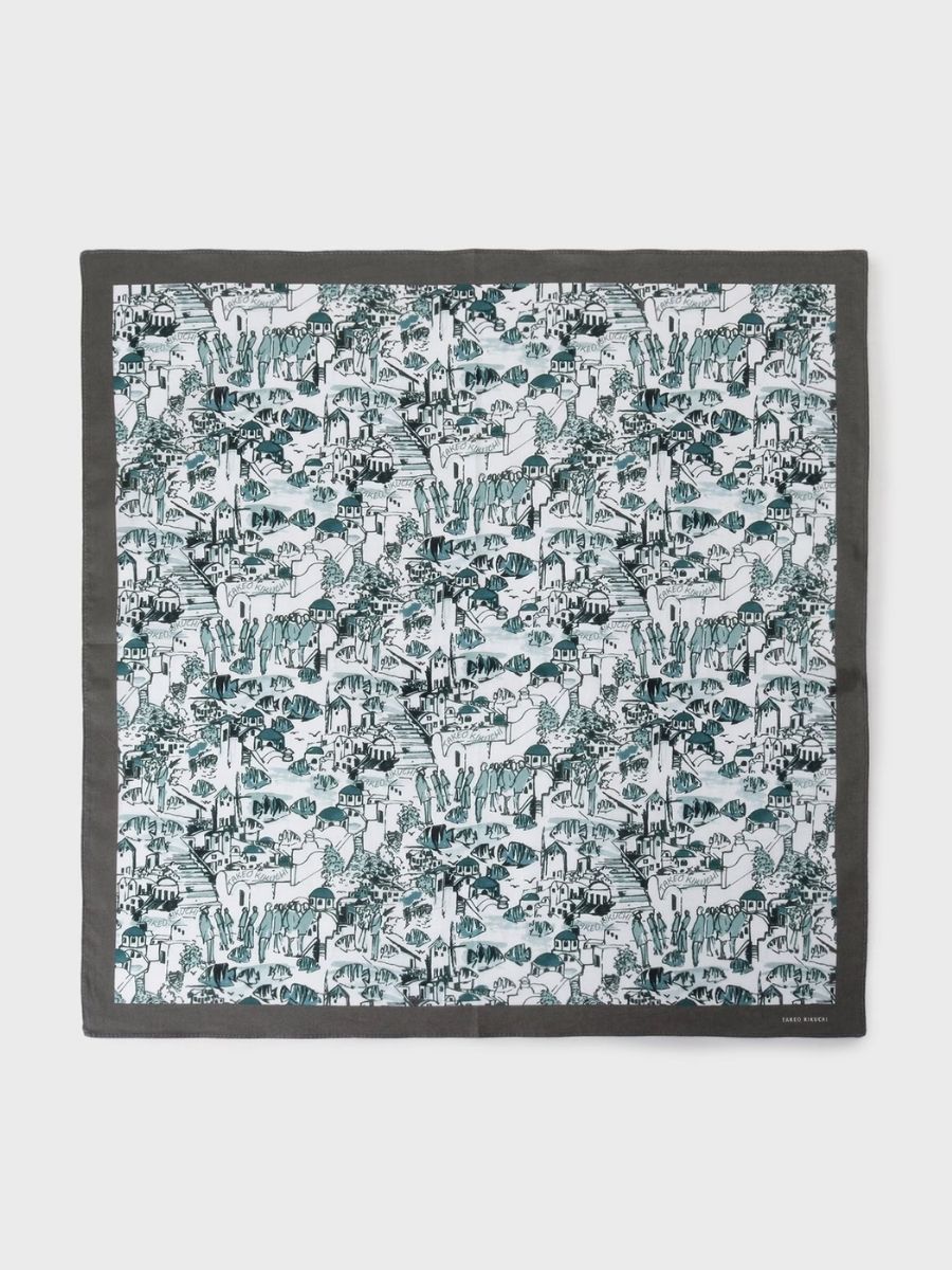 MIJ RESORT PATTERN HANDKERCHIEF (07007915) - Image 3