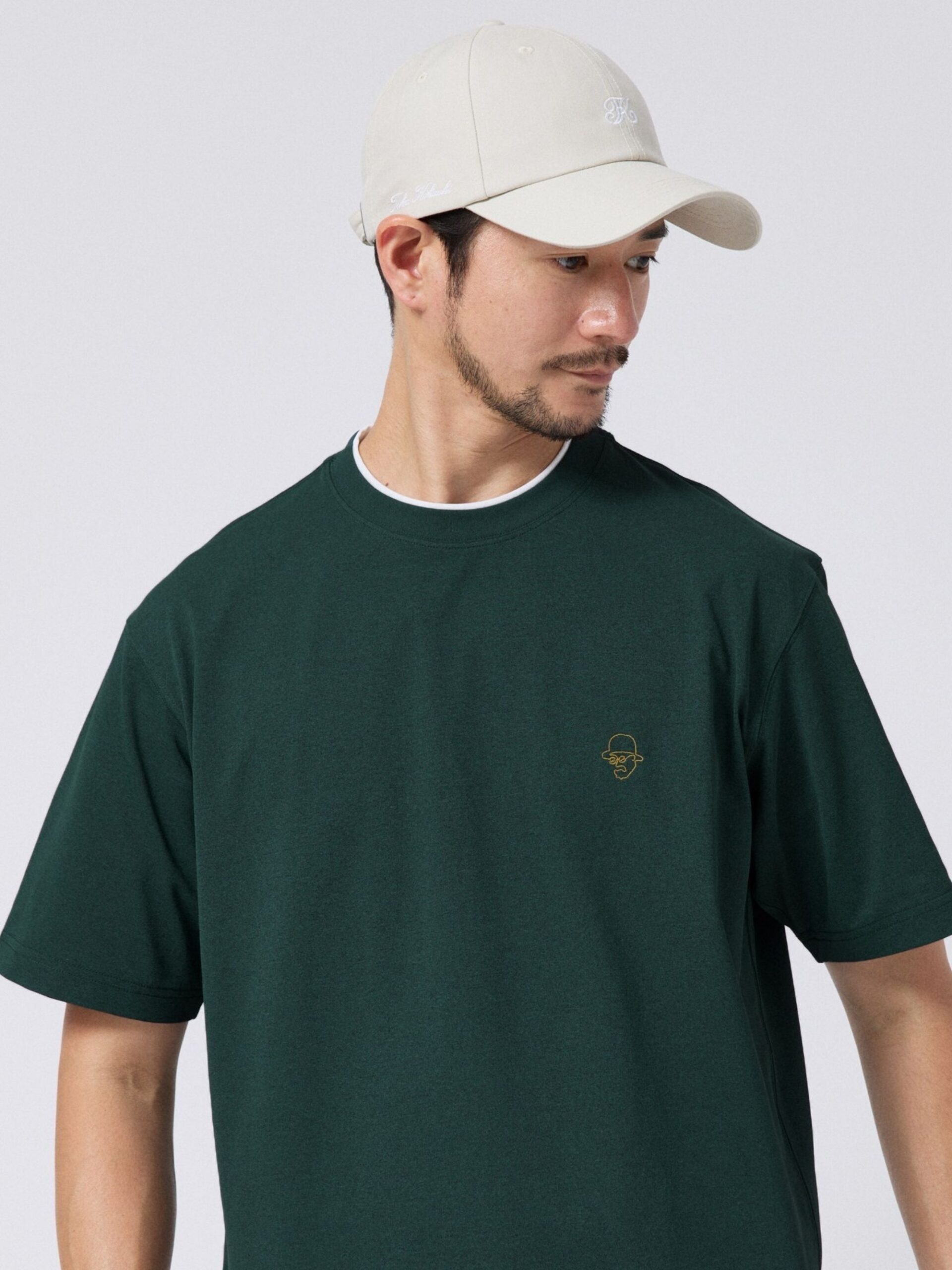 SWEAT STAIN REDUCTION FAUX LAYERED EMBROIDERY T-SHIRT (07036903) *ECS - Image 23