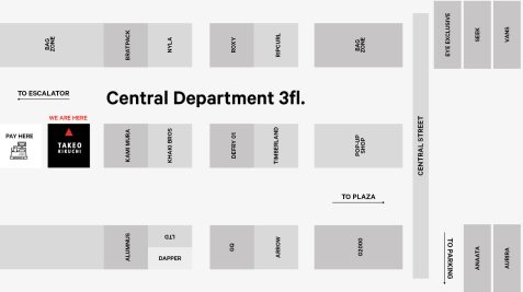TAKEO KIKUCHI at Central Ladprao