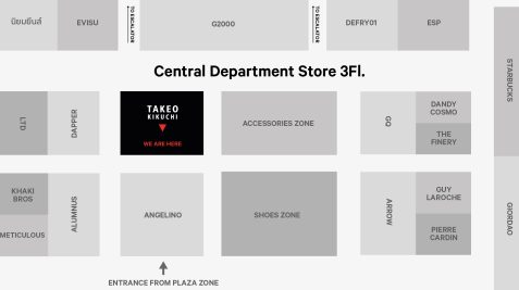 TAKEO KIKUCHI at Central Pinklao